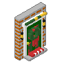 Wreathed Door